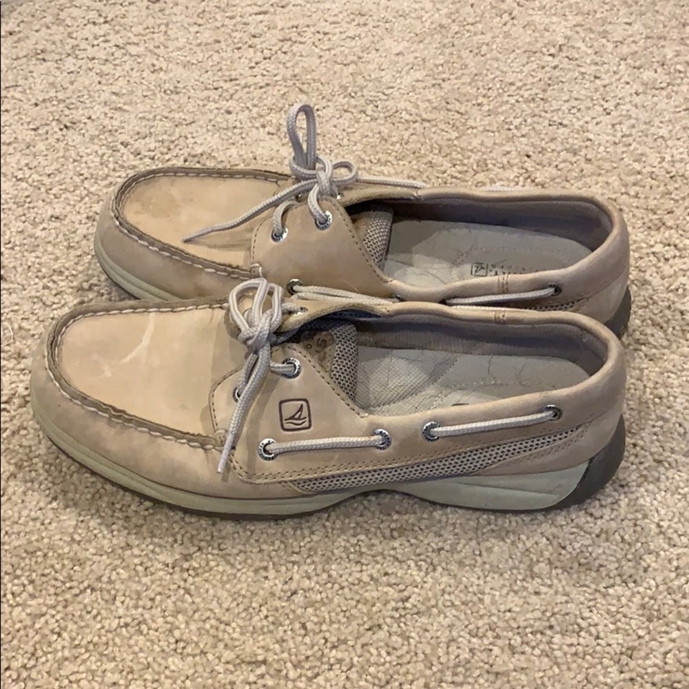 Women’s Tan Sperry’s